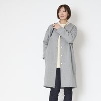 TUTIE./コットン裏毛起毛ロングカーディガン